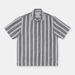 Carhartt Chester Shirt Chester Stripe, Black