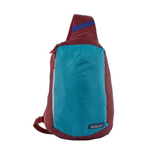 Patagonia Ultralight Black Hole Sling 8L Patchwork: Curacao Blue / Roamer Red PWCB