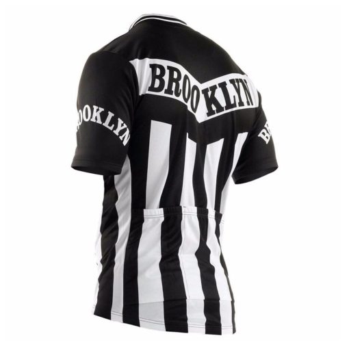 Freestylecycling Retro Brooklyn Team Men’s Cycling Jerseys Black / White