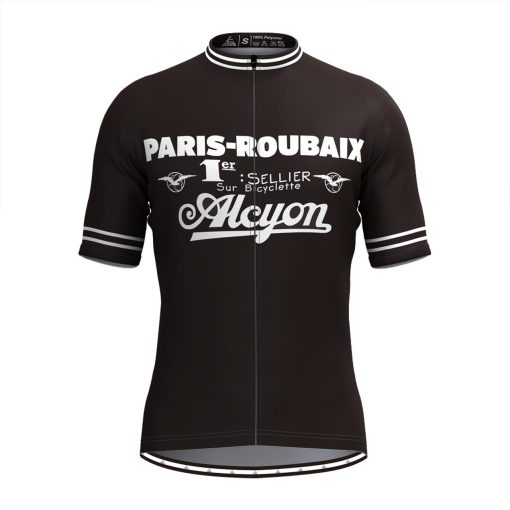 Freestylecycling Retro Paris Roubaix Men’s Cycling Jersey
