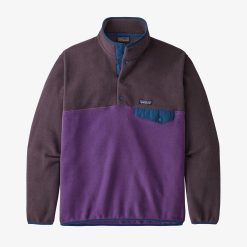 Patagonia Synchilla Snap-T Fleece Pullover European Fit Purple PUR