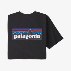 Patagonia P-6 Logo Responsibili-Tee Black BLK