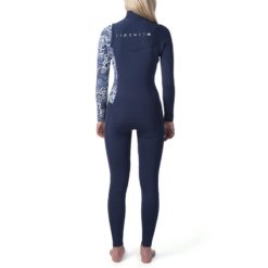 Rip Curl Womens Dawn Patrol 4/3 C/Zip Dark Blue