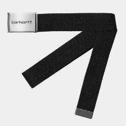 Carhartt Clip Belt Chrome Black