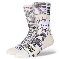 Stance DEAR HUMANS off white