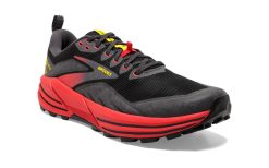 Brooks Cascadia 16 Black/Fiery Red/Blazing Yellow