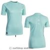 ION Rashguard SS Women Crystal Blue