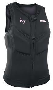 ION Vest Ivy Front Zip Women Black