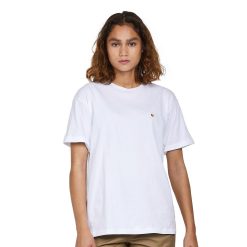 Carhartt S/S Chase T-Shirt White / Gold