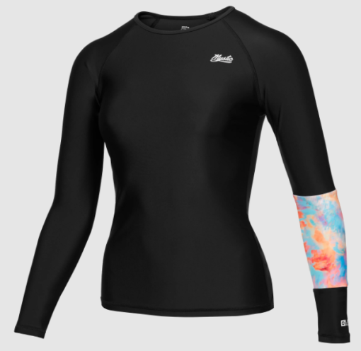 Mystic Jayde LS Rash Vest Wmn Rainbow