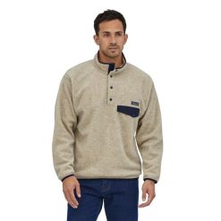 Patagonia Men’s Synchilla® Snap-T® Fleece Pullover Oatmeal Heather OAT