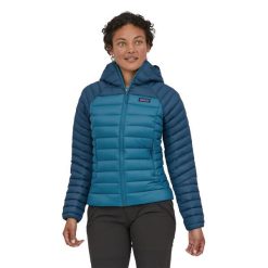 Patagonia Women’s Down Sweater Hoody Wavy Blue WAVB