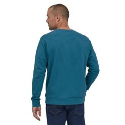 Patagonia Regenerative Organic Certified™ Cotton Crewneck Sweatshirt Wavy Blue WAVB