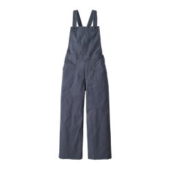 Patagonia Women’s Stand Up Cropped Overalls Smolder Blue SMDB