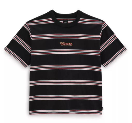 Vans Wardman Stripe SS Knit Shirt Black