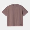 Carhartt WIP S/S Link Script T-Shirt Lupinus/Black