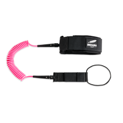 SUP Coil Leash pink