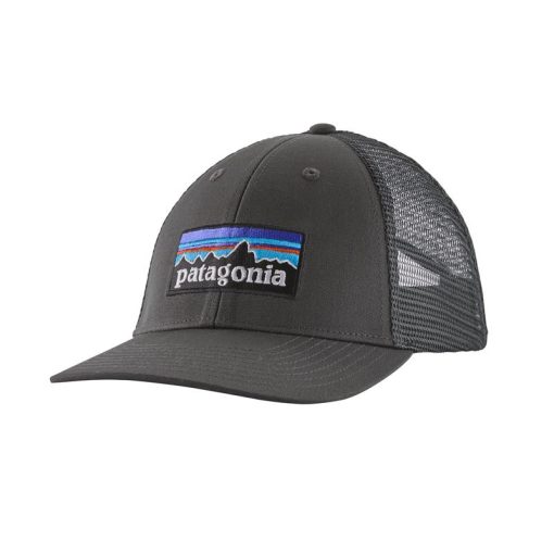 Patagonia P-6 Logo LoPro Trucker Hat Forge Grey FGE