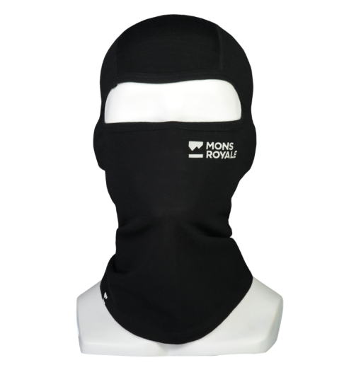 Mons Royale B3 Balaclava Black Unisex L/XL