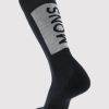 Mons Royale Atlas Snow Sock Black Unisex