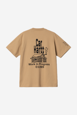 Carhartt WIP S/S Home T-Shirt Brown / Black