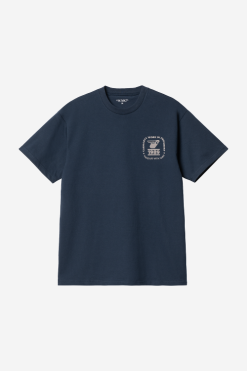 Carhartt WIP S/S Stamp State Blue / Grey