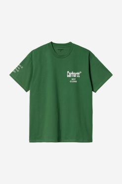 Carhartt WIP S/S Home T-Shirt Green / White