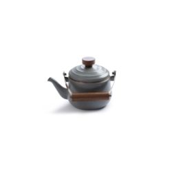Barebones Teapot/Enamel Slate Grey