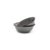 Barebones Bowl/Enamel Set 2 Pcs Slate Grey