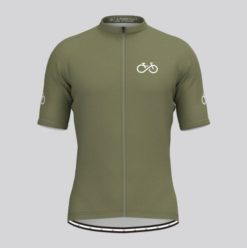 Men’s Ride Forever Cycling Jersey – Olive