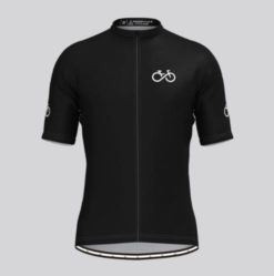 Ride Forever Men’s Cycling Jersey-Black