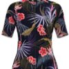 Women’s Floral Tropical Hawaiian Cycling Jersey