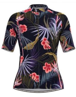 Women’s Floral Tropical Hawaiian Cycling Jersey