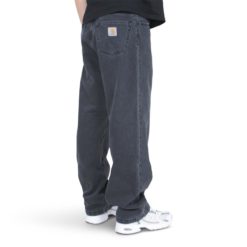 Carhartt WIP Landon Pant Robertson Denim Black, heavy stone wash