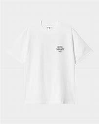 Carhartt S/S Hotel Keys T-Shirt Organic Cotton Single Jersey White / Black