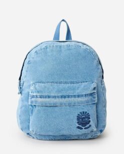 Rip Curl Distressed Denim Backpack