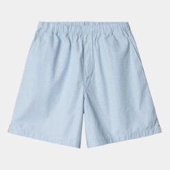 W‘ Nota Short Cotton Poplin Bova Stripe, Bluebird